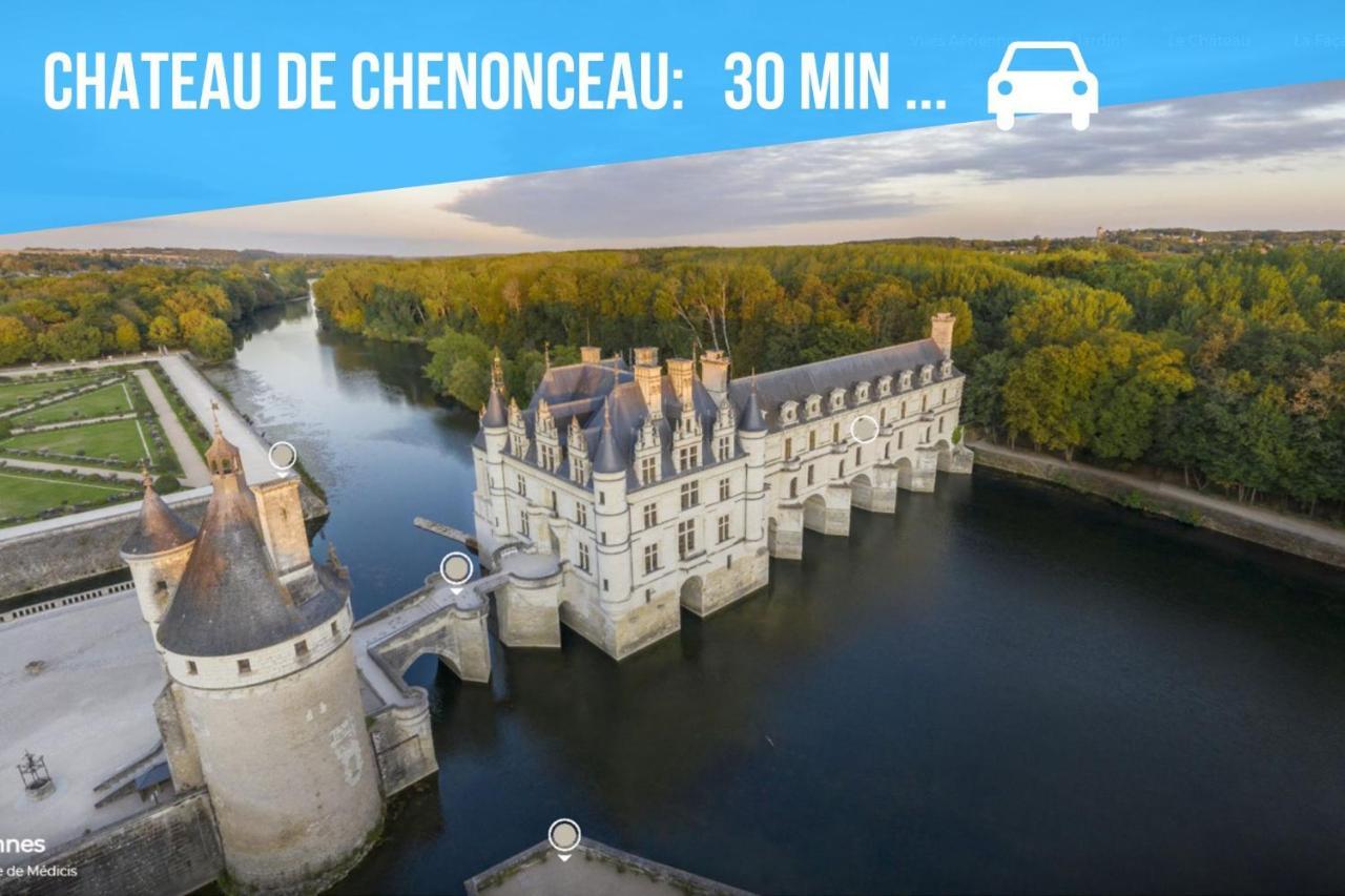 Villa Caporizon-Le Coffre Fort-Le Clos De Chambord à Saint-Claude-de-Diray Extérieur photo